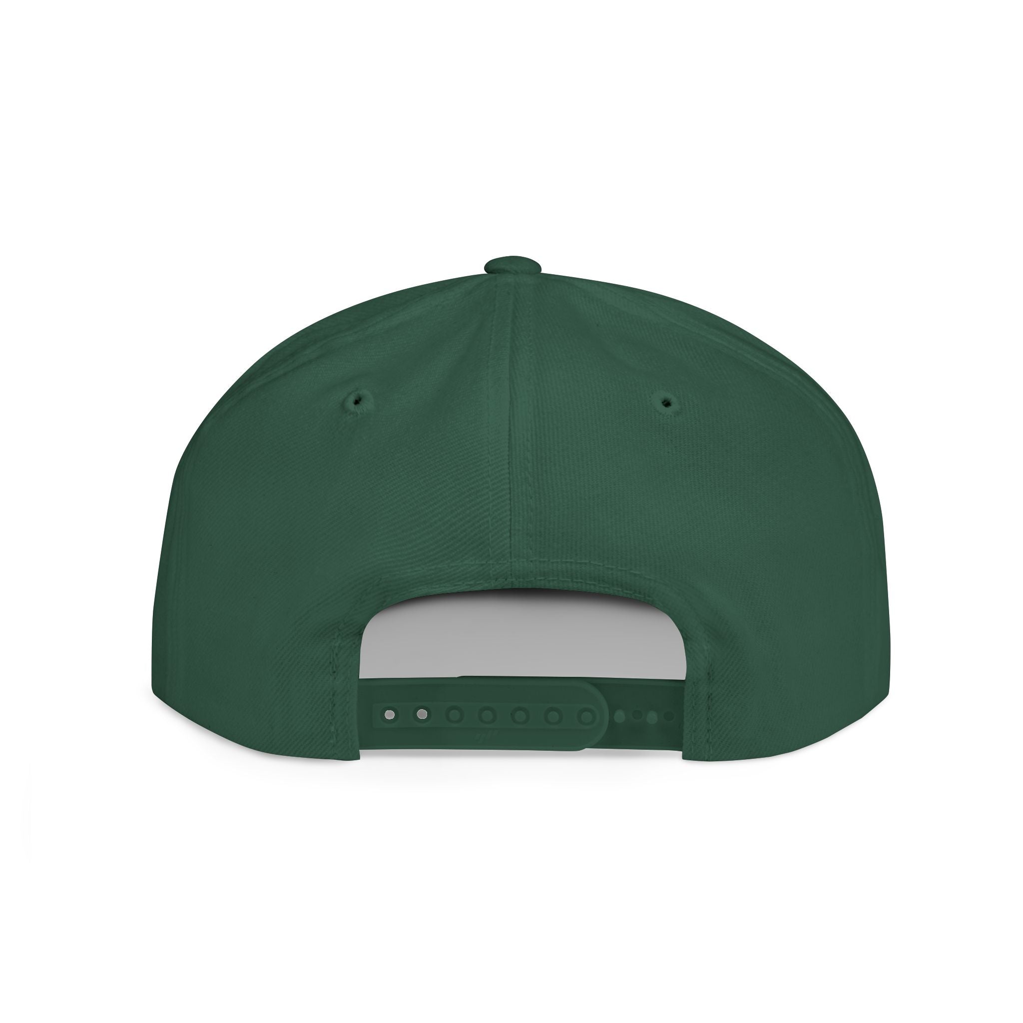 Flat Bill Snapback Cap