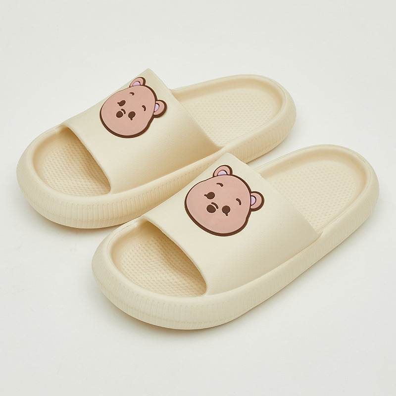 Little Bear Cute Cartoon Flip Flops