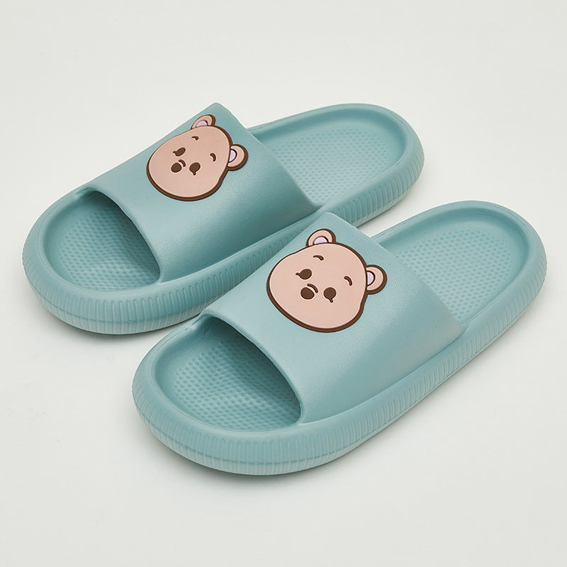 Little Bear Cute Cartoon Flip Flops