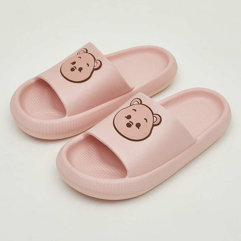 Little Bear Cute Cartoon Flip Flops