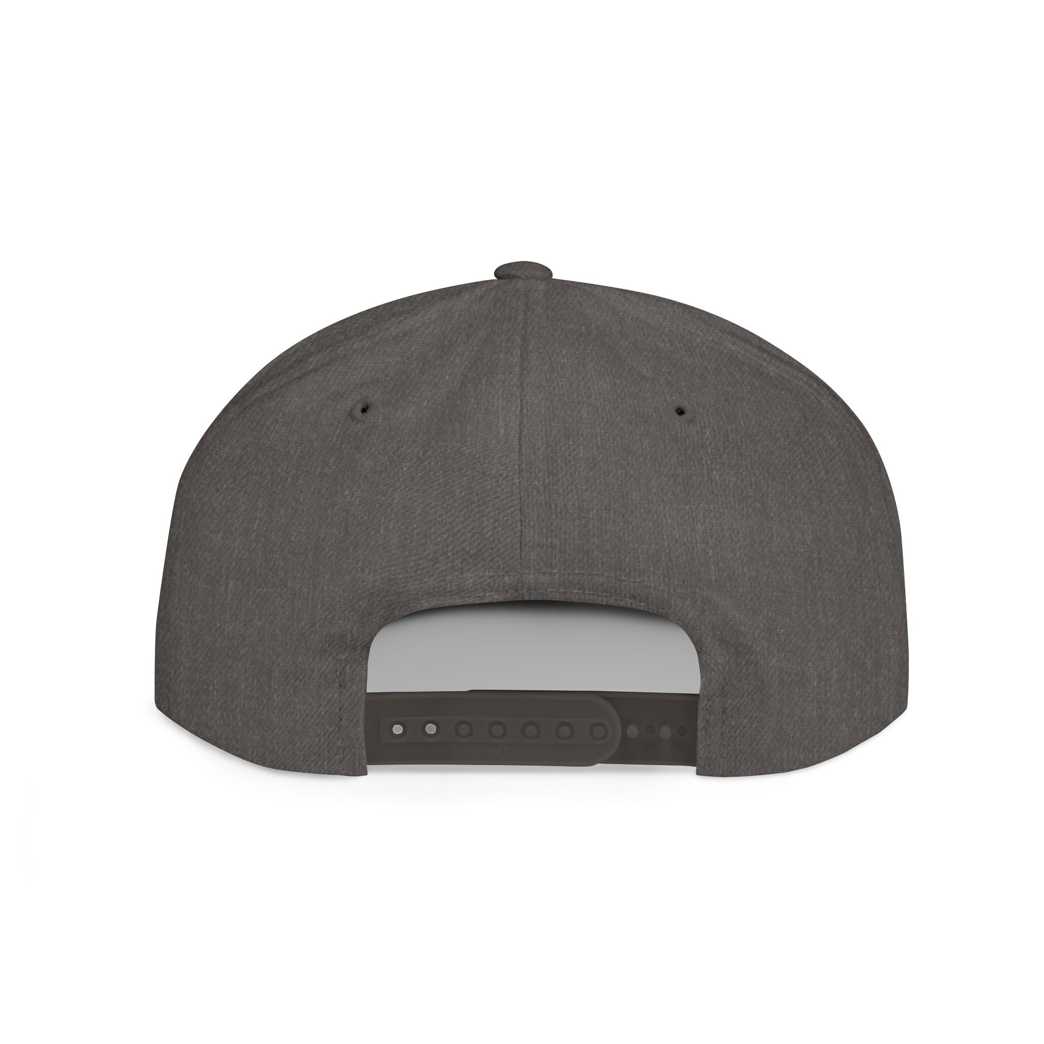 Flat Bill Snapback Cap