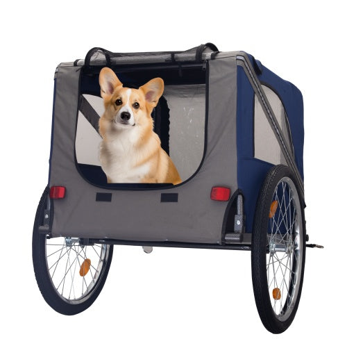 Dog Bike Trailer / Folding Pet Carrier Wagon