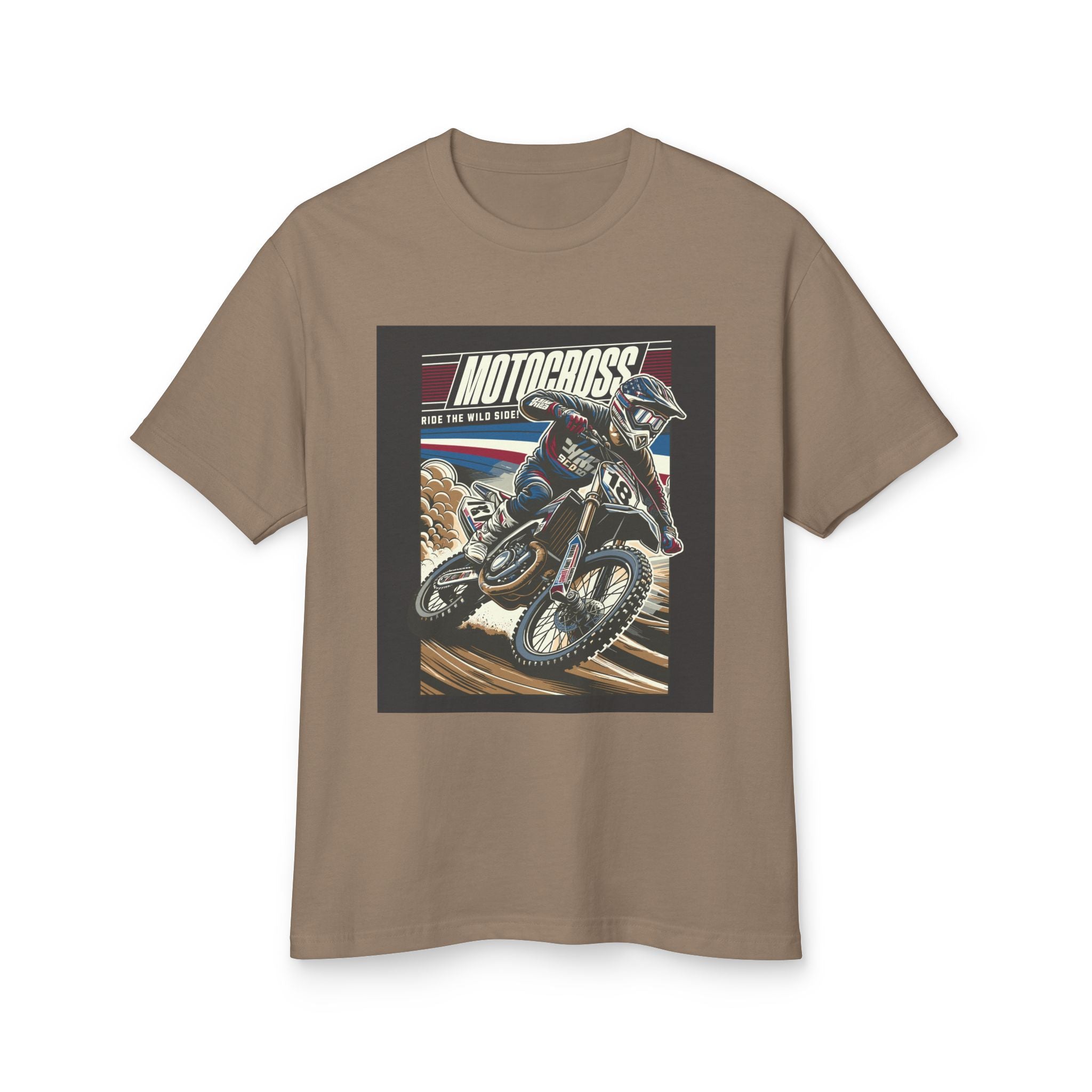 Unisex Motocross Cotton Tee