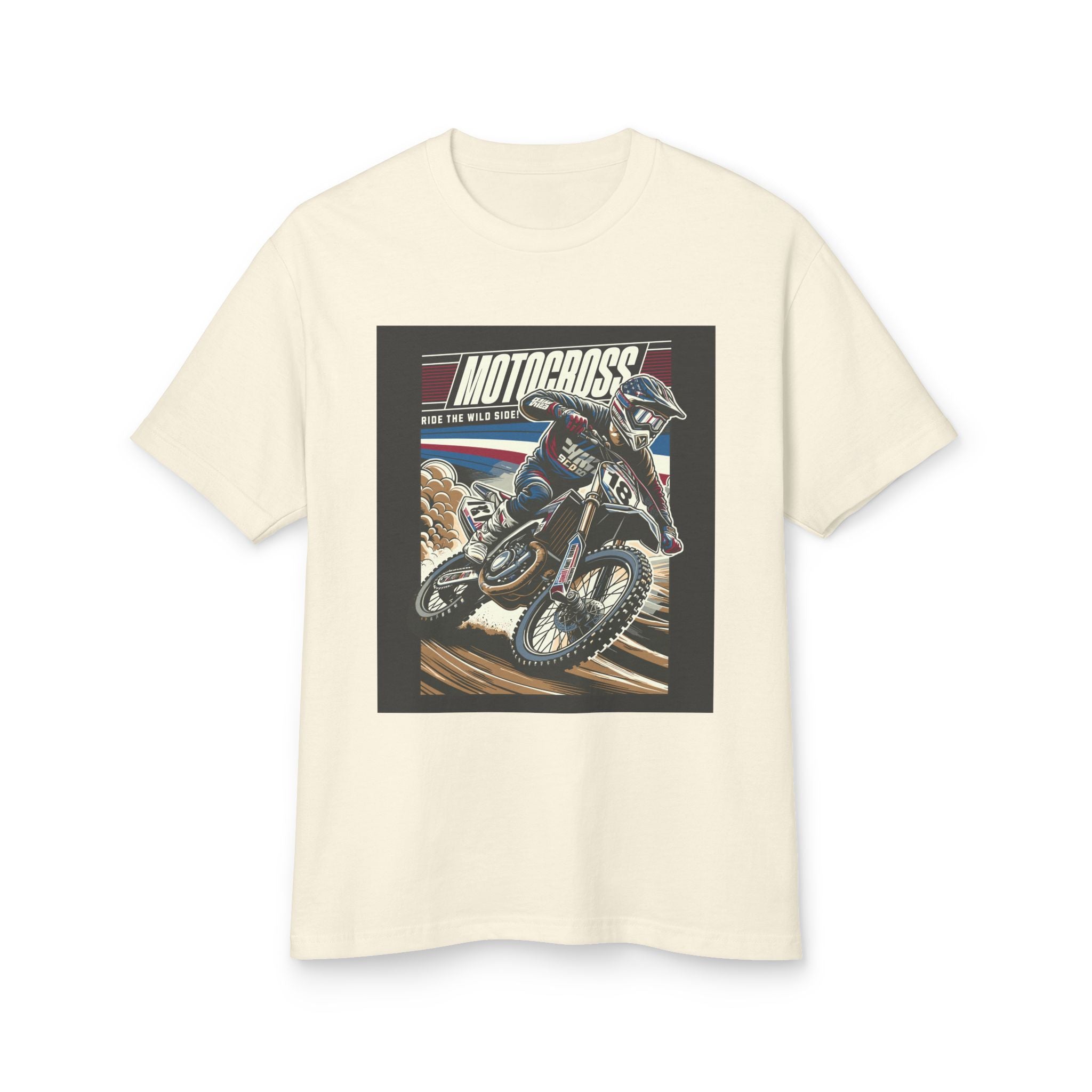 Unisex Motocross Cotton Tee