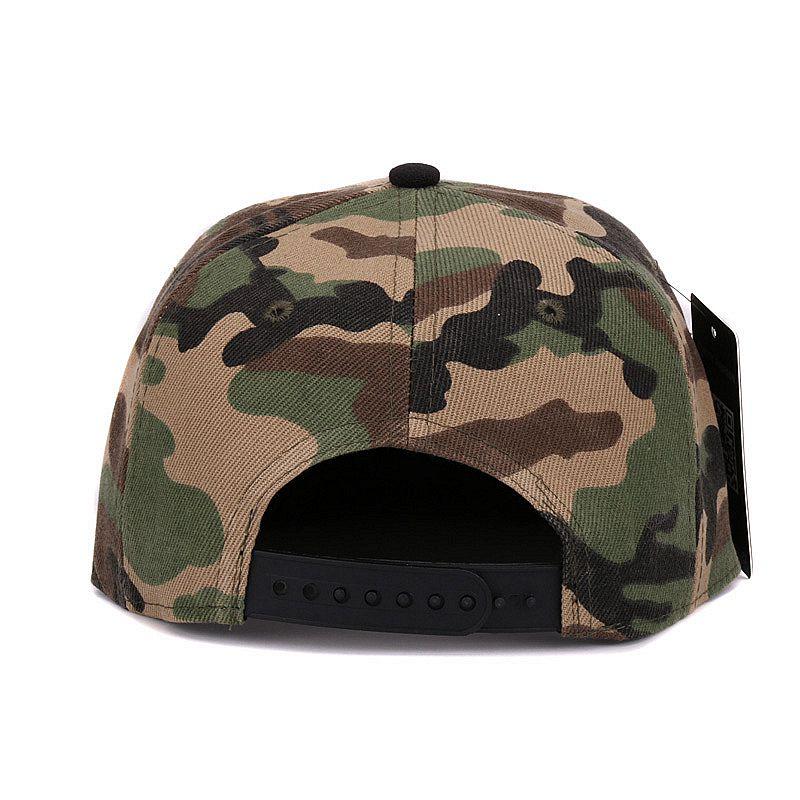 HATLANDER Camouflage Snapback Polyester Cap Blank Flat Camo Baseball Cap