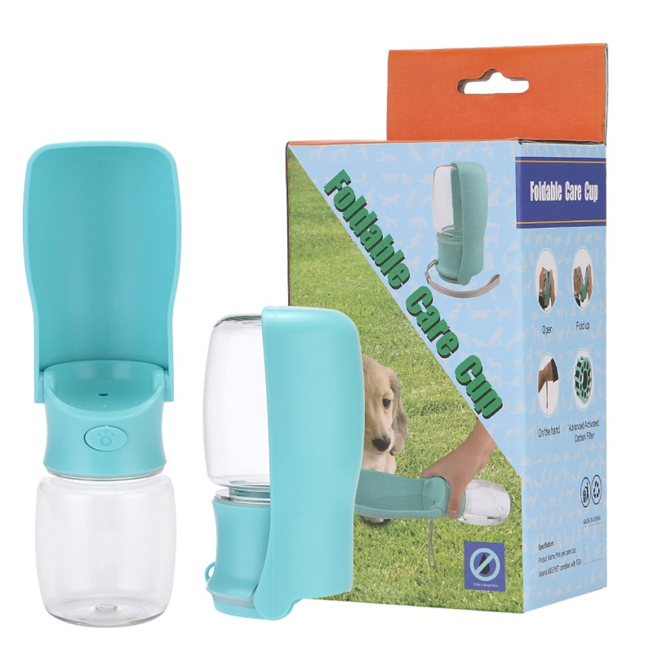 Portable Pet Water Bottle and Dispenser