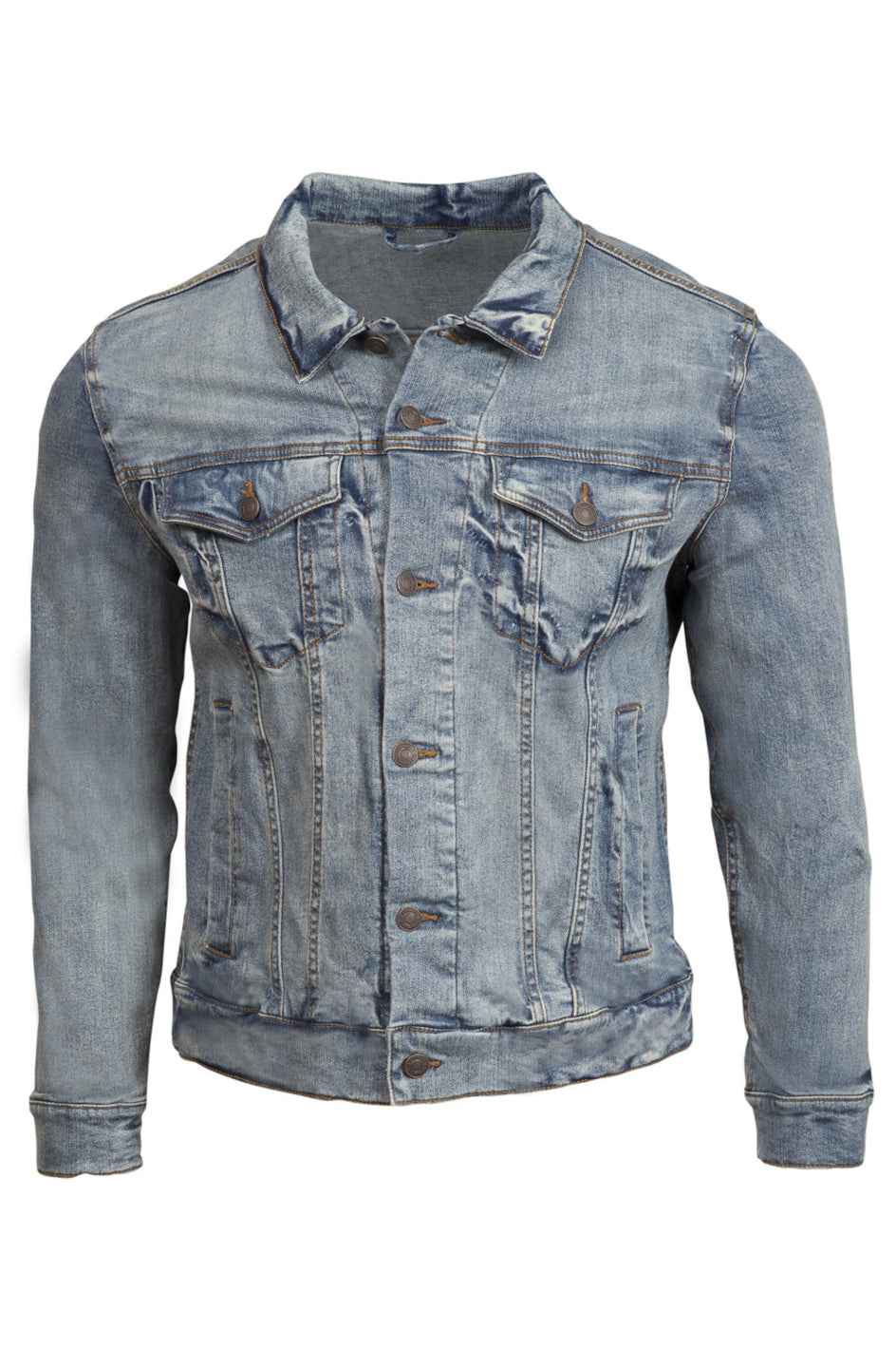 Unisex Plain Denim Jacket