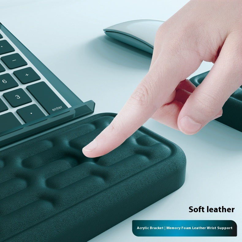 Double Sided Keyboard And Mouse Pad With Thickened Memory Foam