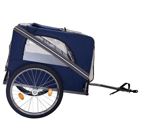 Dog Bike Trailer / Folding Pet Carrier Wagon