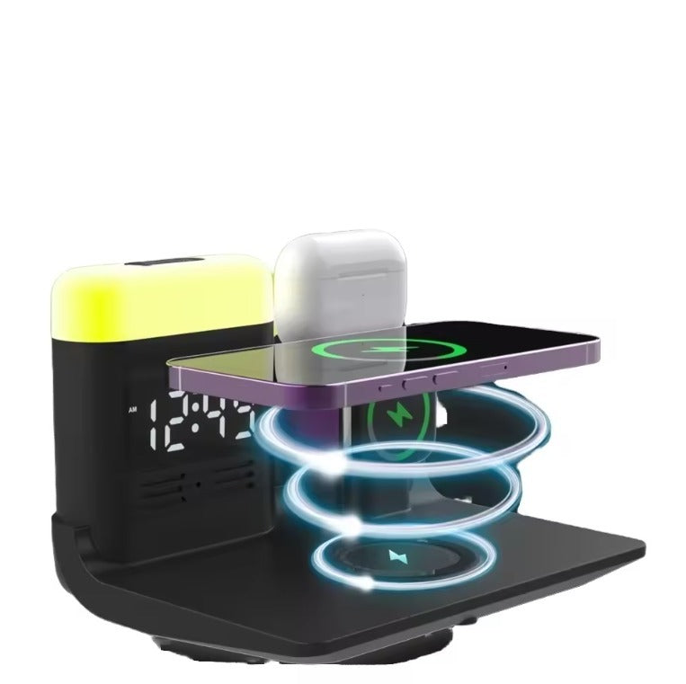 5 In 1 Multifunctional LED Charging Station