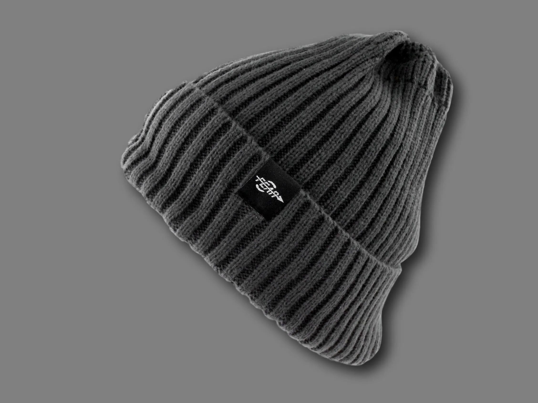 Black Plush Insulated Cap/Beanie