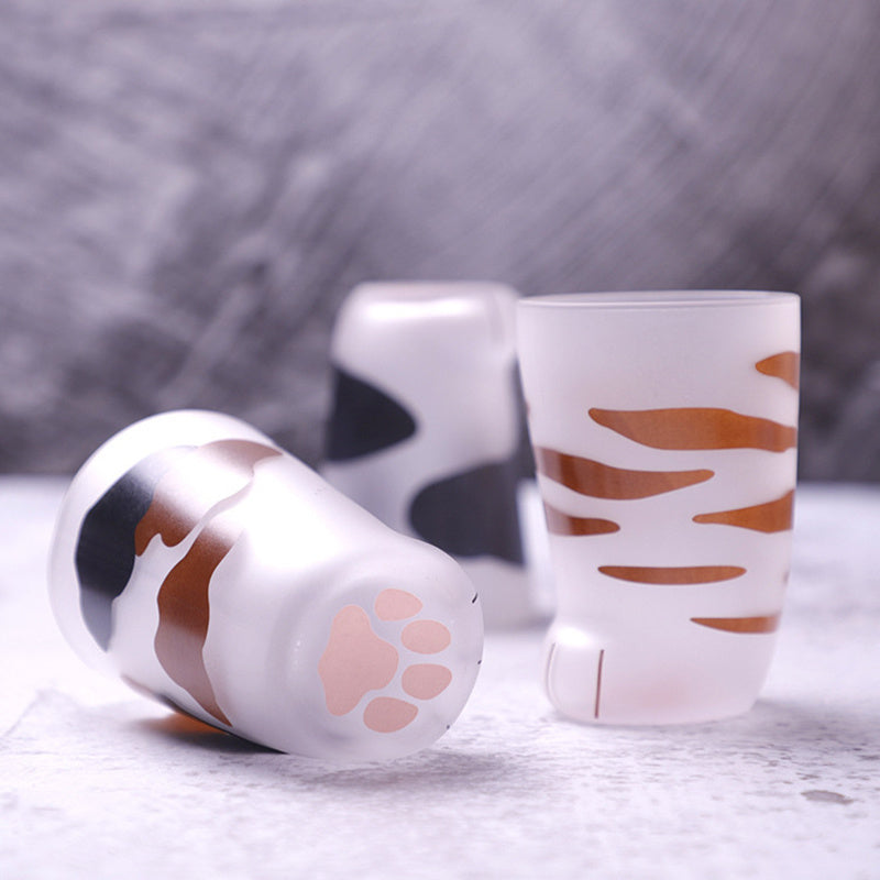 Cute Paws Glass Mug/Tumbler