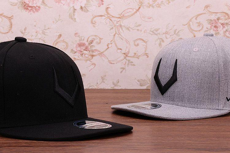 3D Pierced Embroidered Hip Hop Flat Bill Baseball Cap