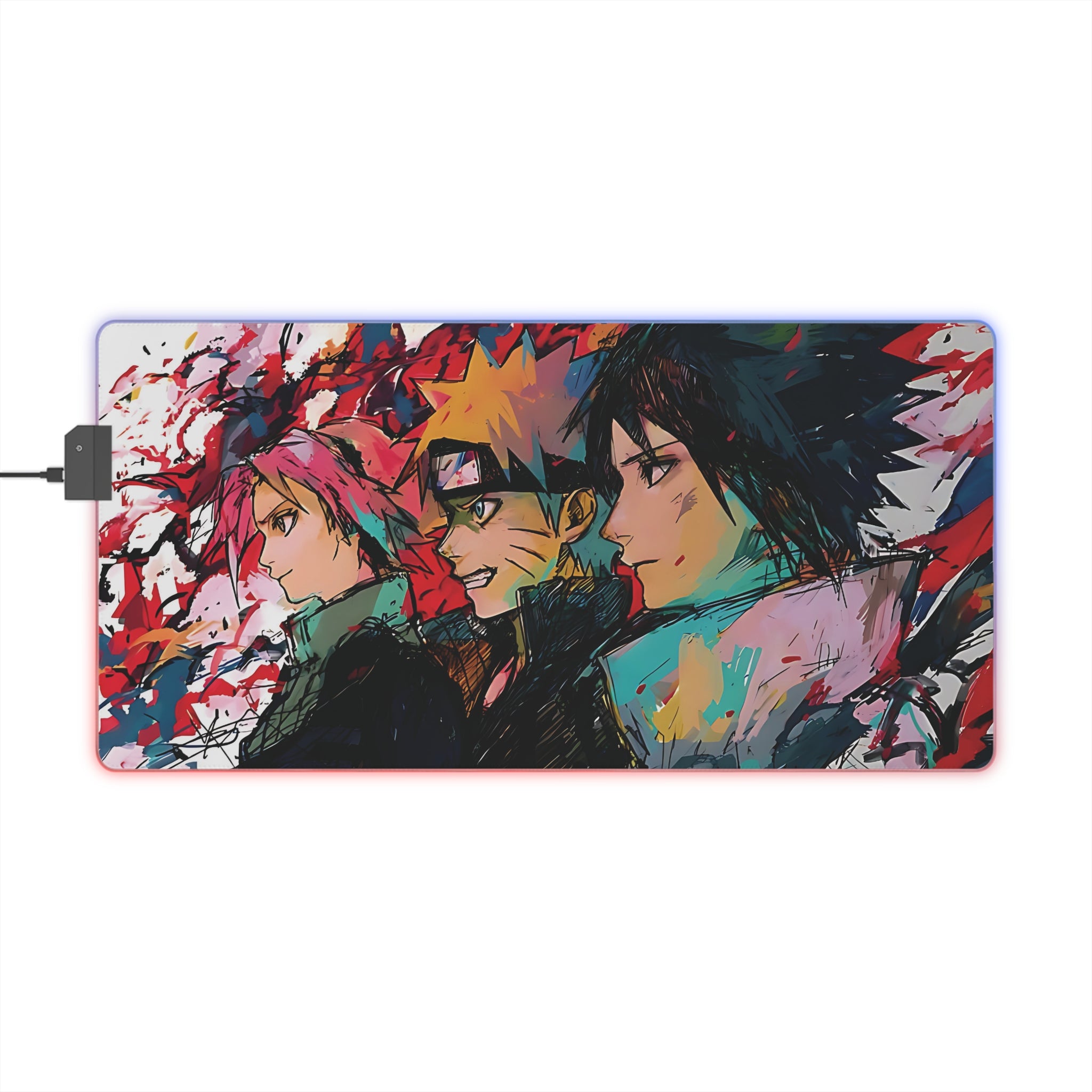 LED Naruto Gaming Mouse Pad