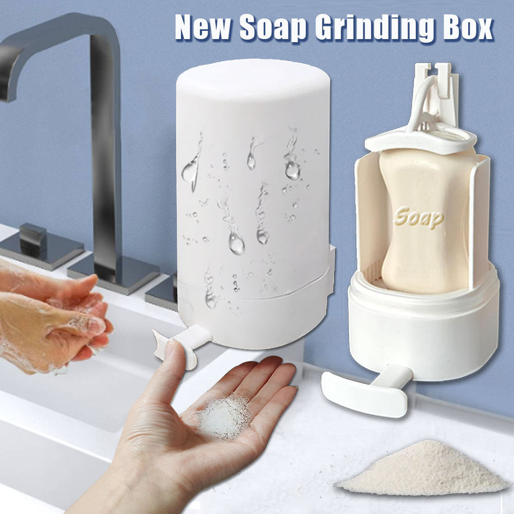 Wall Mounted Dry Soap Grinder Dispenser