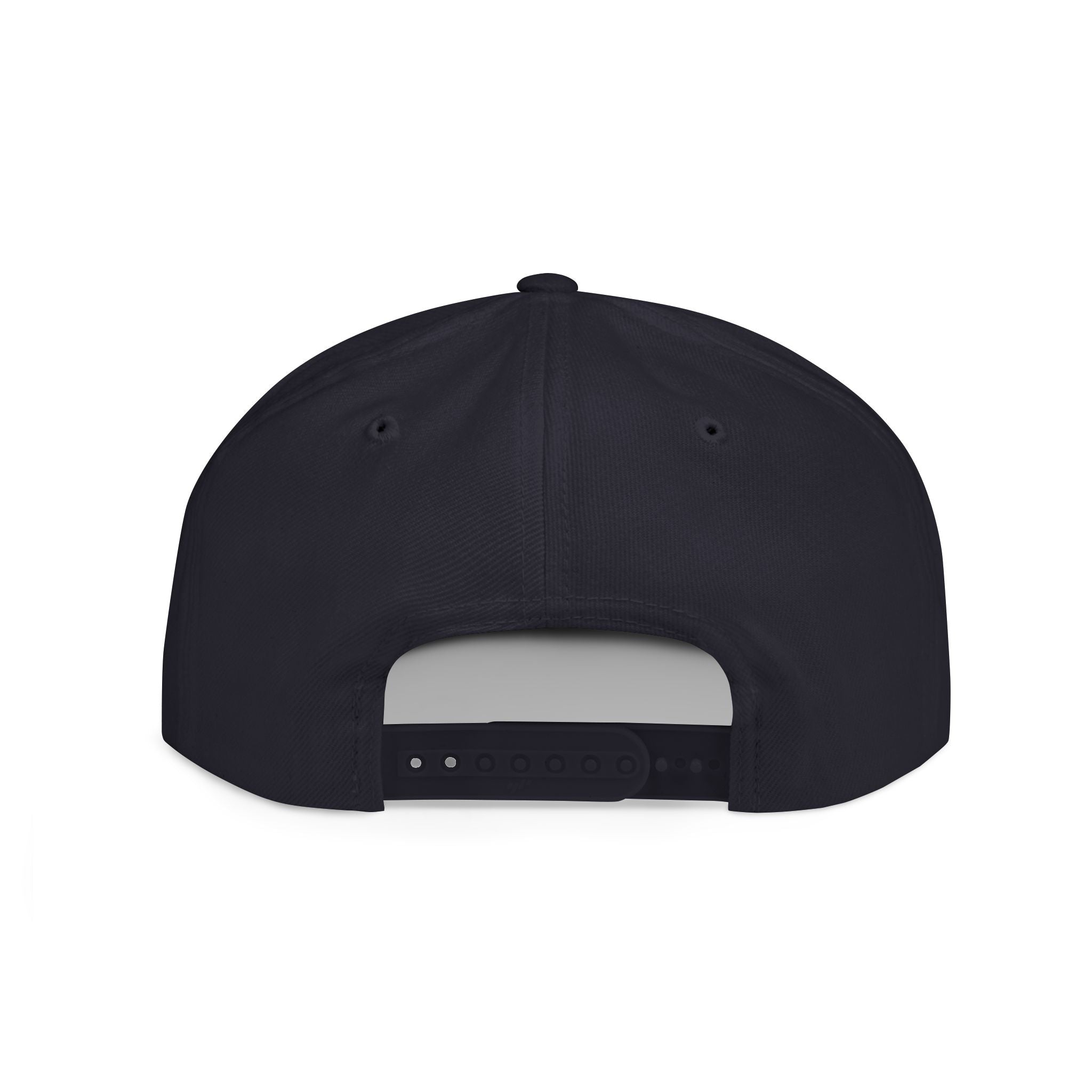 Flat Bill Snapback Cap