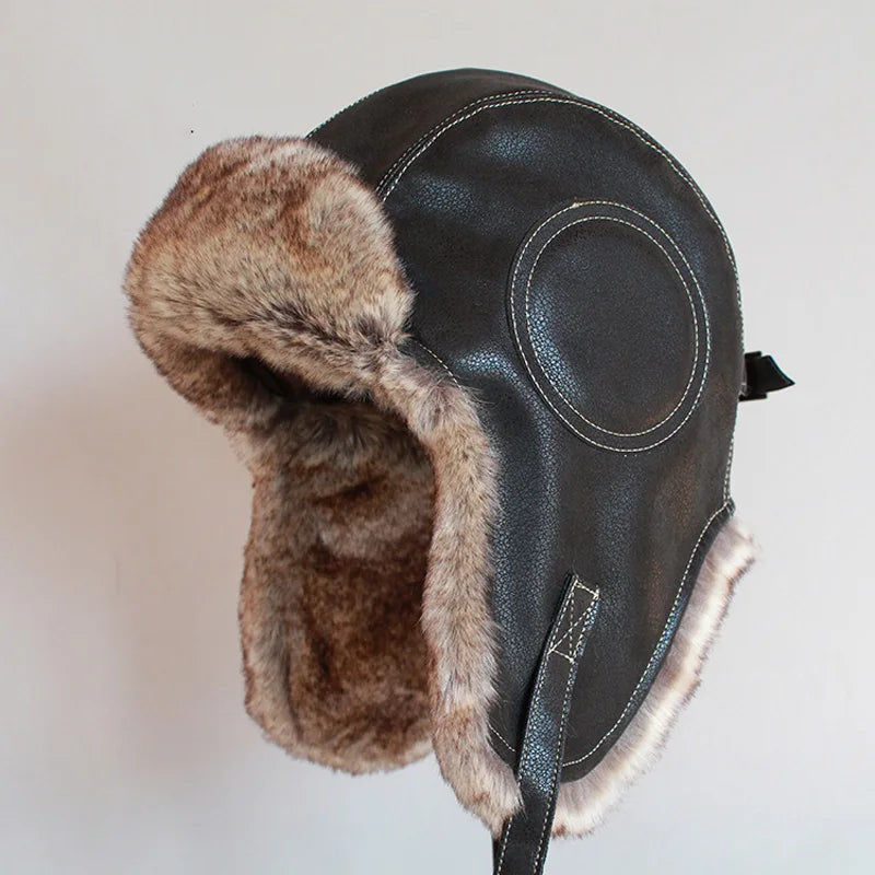 Winter Ushanka Aviator Bomber Hat