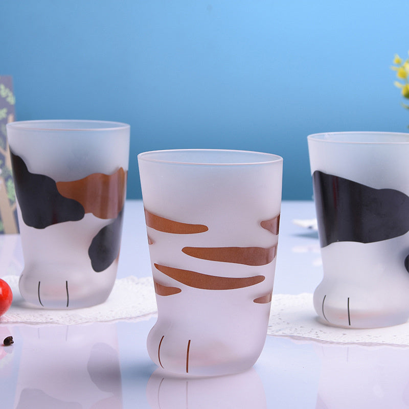 Cute Paws Glass Mug/Tumbler