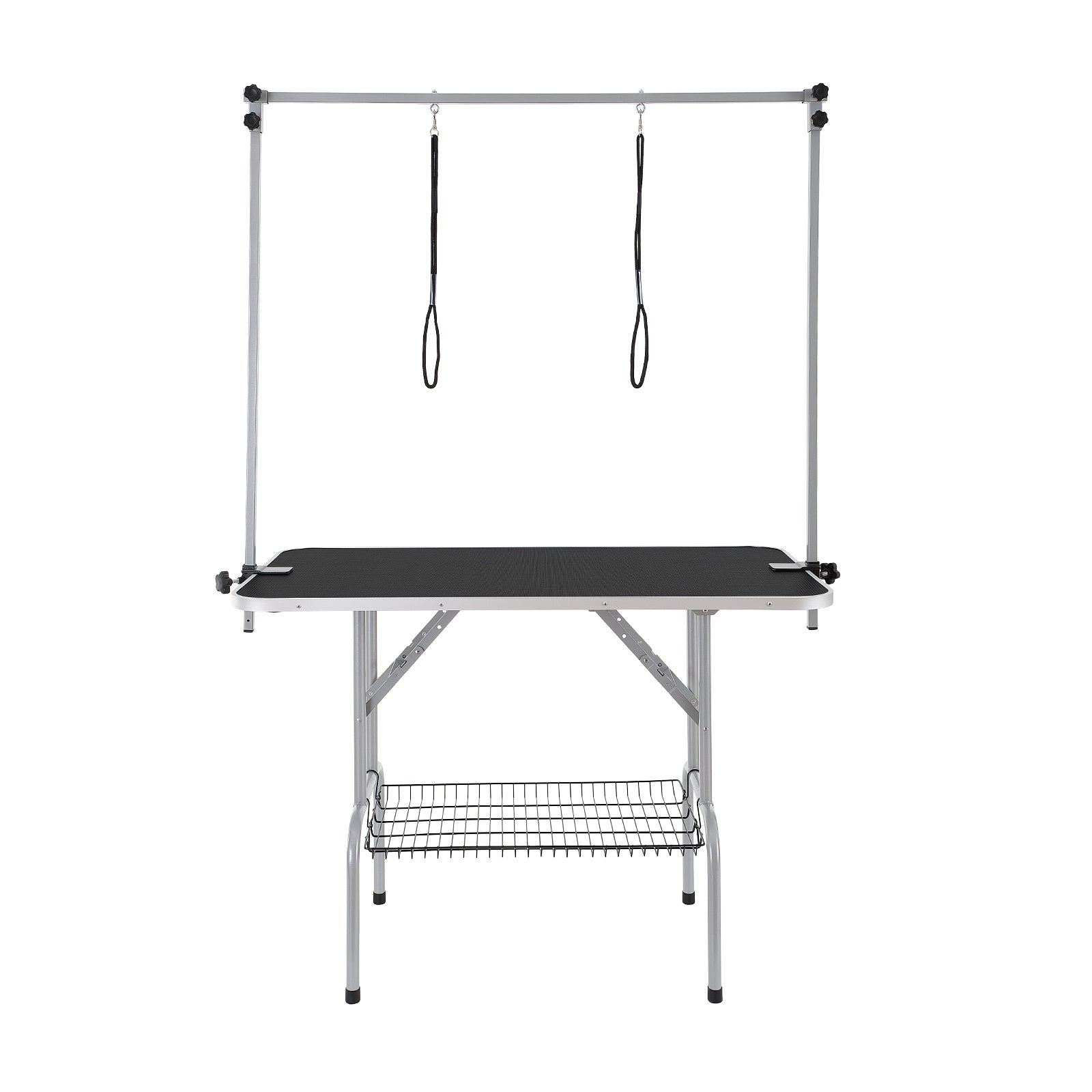 Foldable Pet Grooming Table Two Arms With Clamp, 46'', Bearing 330lbs