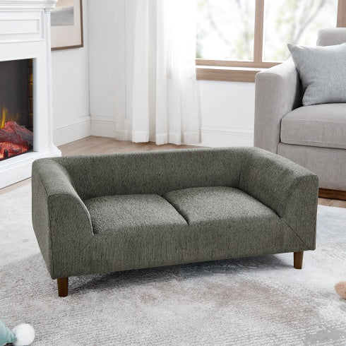 Modern Pet Sofa With Backrest And Armrests