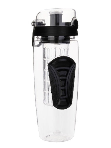 1L BPA Free Plastic Sport Fruit Infuser Water Bottle