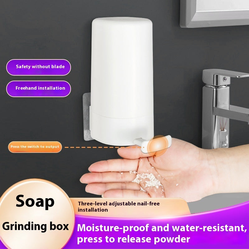 Wall Mounted Dry Soap Grinder Dispenser