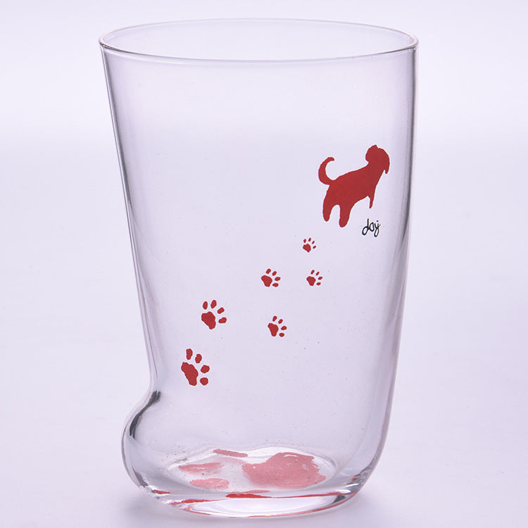 Cute Paws Glass Mug/Tumbler