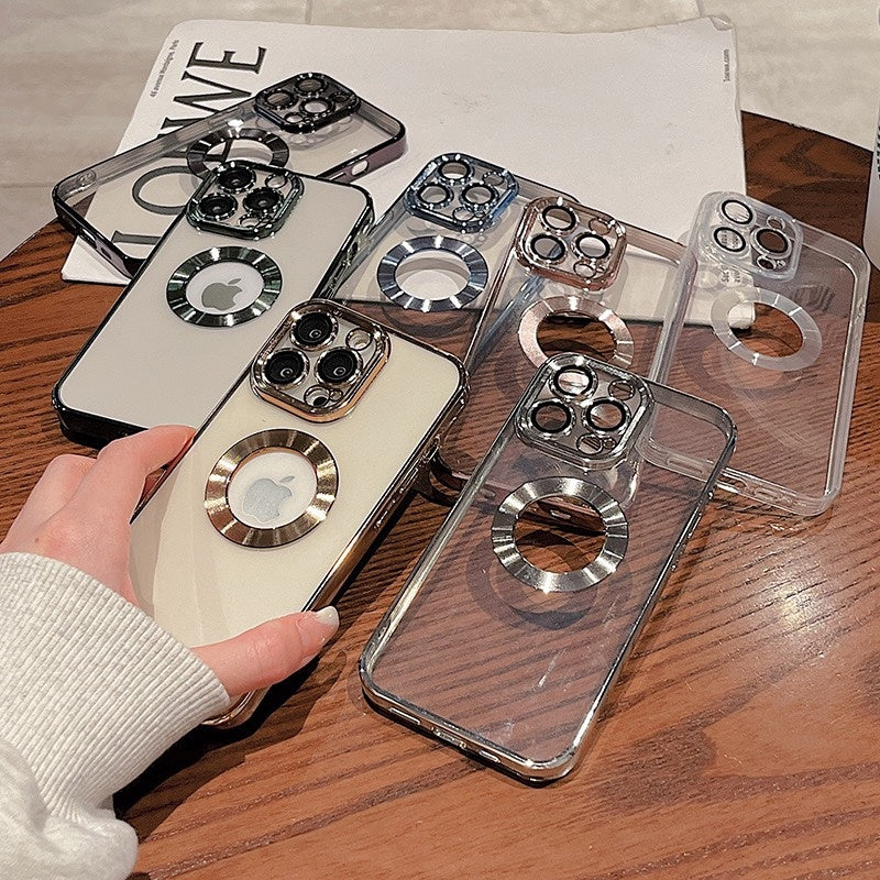 Transparent Phone Case With Camera Protector & Lens Protector